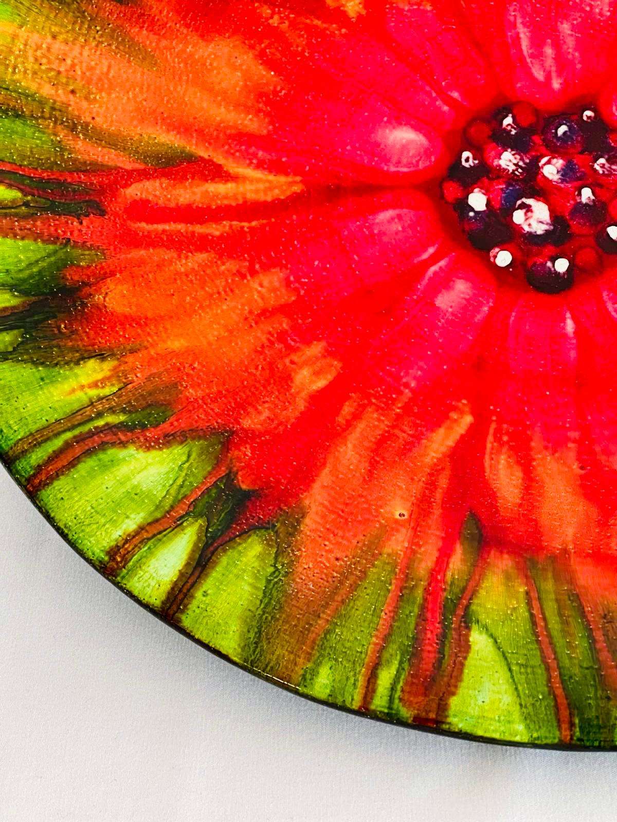 Hand-Painted Spanish Ceramic Platter