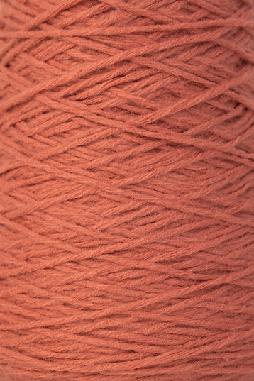 close up coral tufting yarn