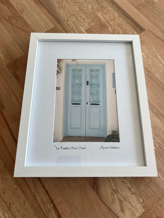 La Puerta Azul Claro - Spanish Collection by Annie Peters