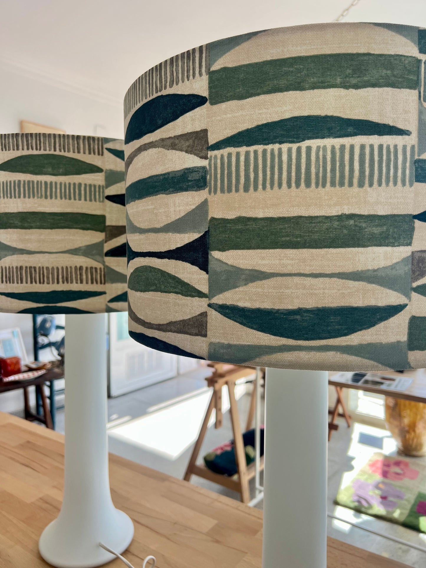 Custom Shade - Contemporary Blues