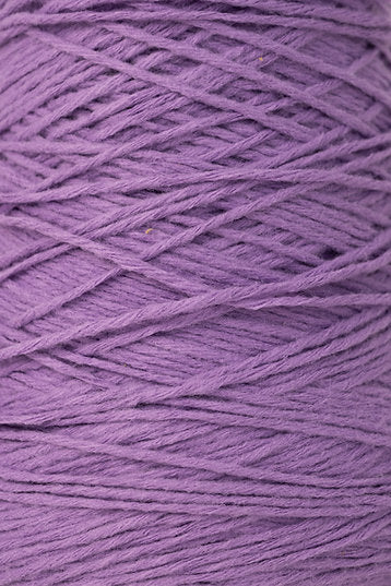 Close up of lilac tufting yarn