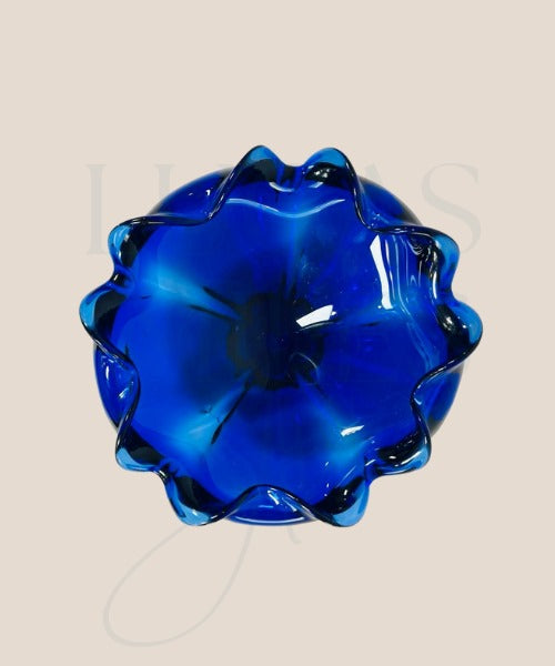 Deepest Blue Vintage Decorative Centrepiece