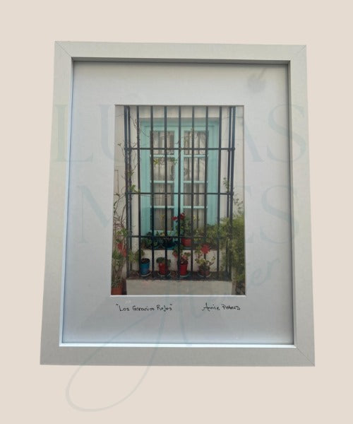 Cuadro enmarcado Ventana y Puerta - Colección Española de Annie Peters