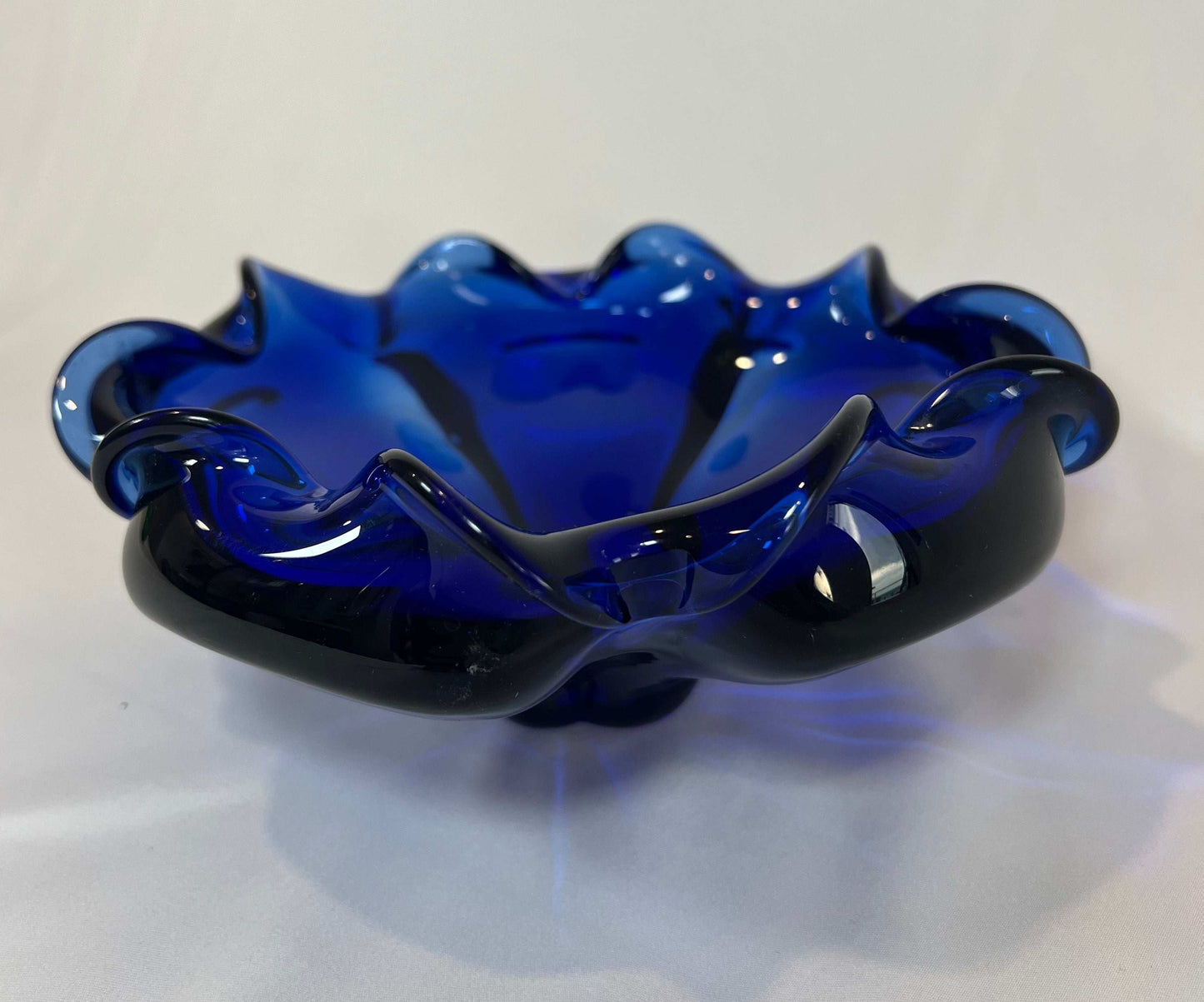 Deepest Blue Vintage Decorative Centrepiece