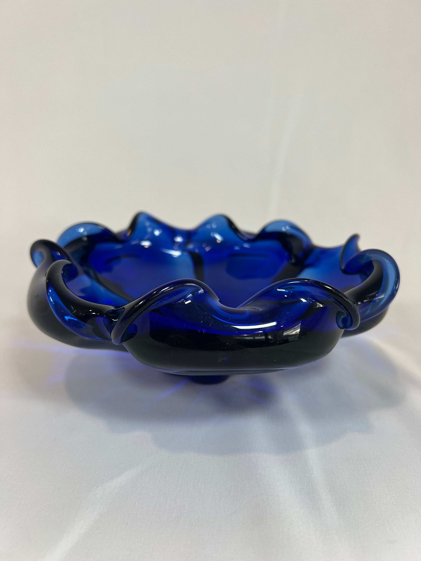 Deepest Blue Vintage Decorative Centrepiece