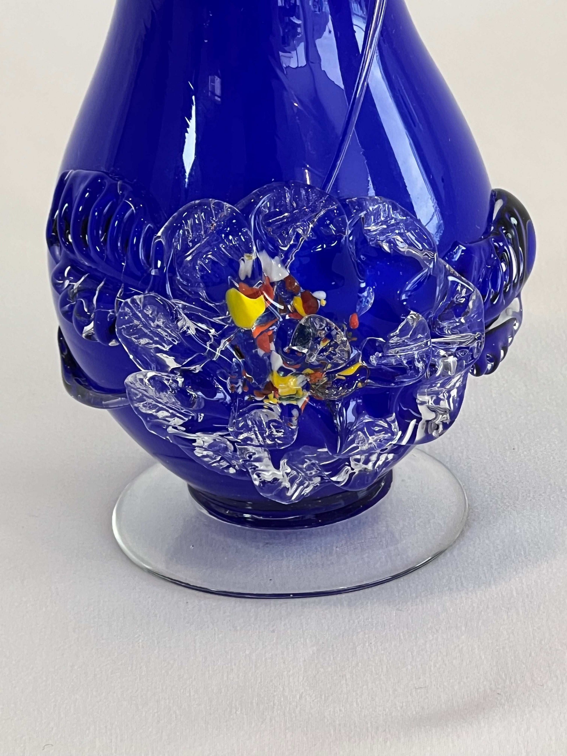 Kitch Hand-Blown Vintage  Vase