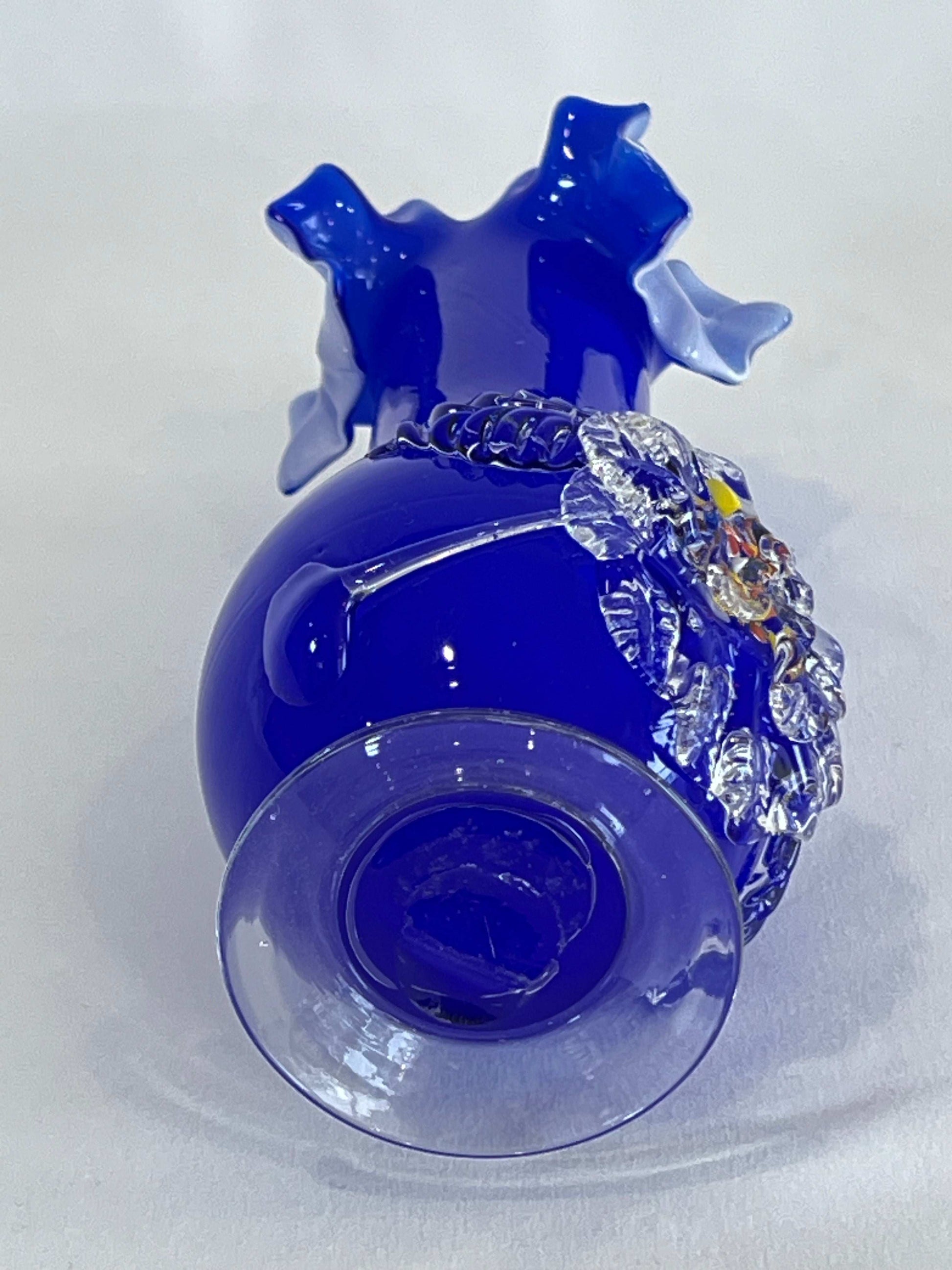 Base of Hand-Blown glass Vase