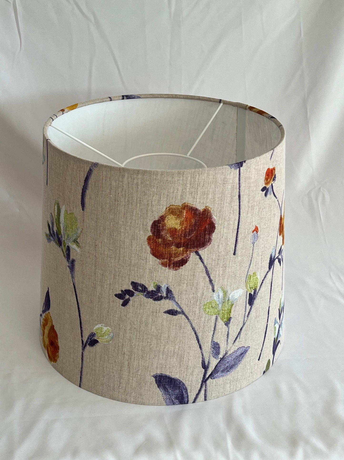 Lavender Bouquet Empire Lampshade with duplex fitting