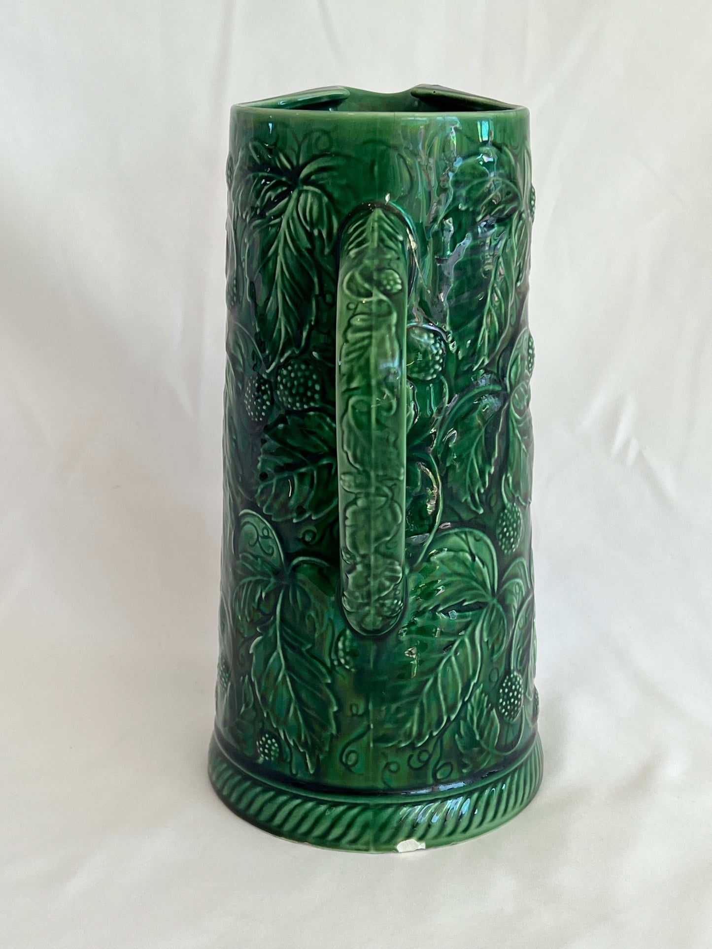 Spanish Pontesa Ceramic Jug showing chip