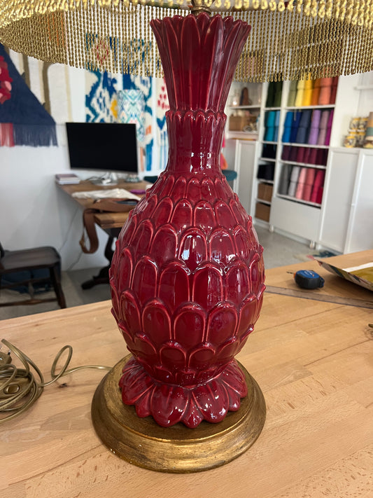 Manises Table Lamp - Pineapple Design