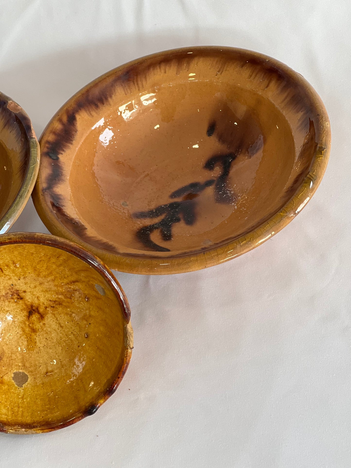 Three Vintage Bowls from Nijar