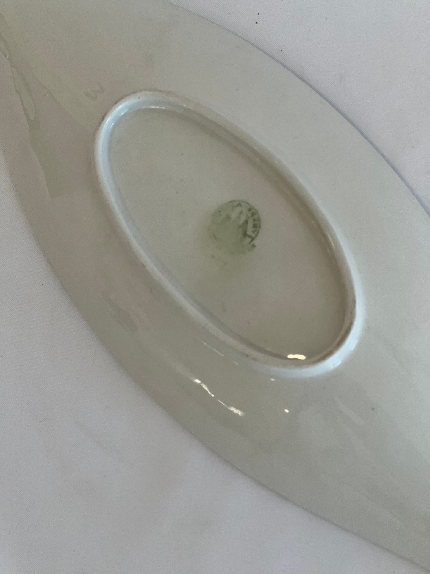 Upsala Ekeby Leaf Motif Dish