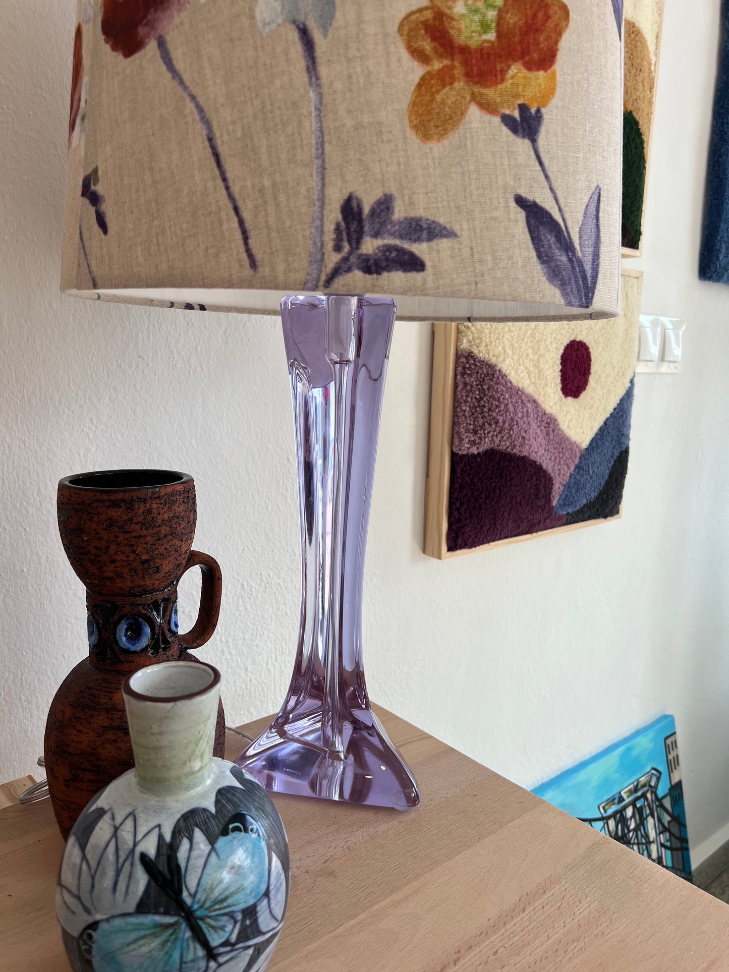 Lavender Bouquet Empire Lampshade