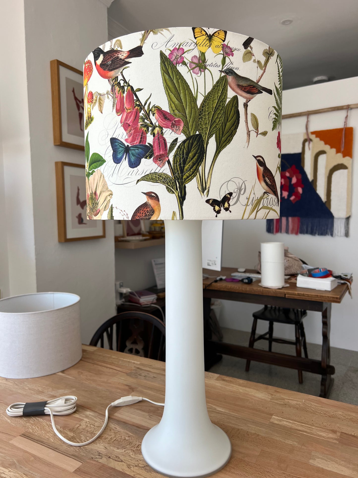 Custom Lampshade - Wild Botanics