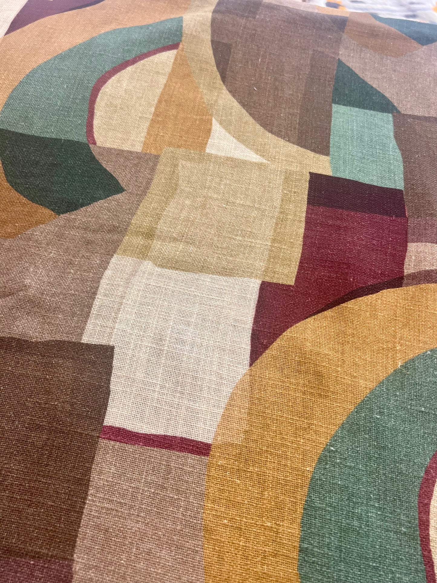 Custom Lampshade - Organic Retro Linen