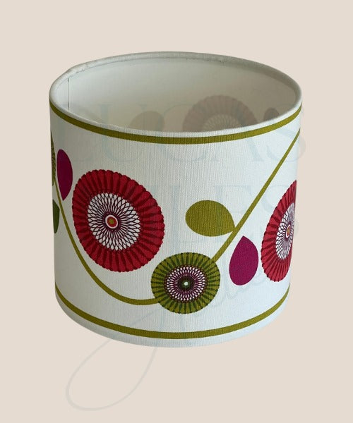 Flower & Leaf Motif Lampshade