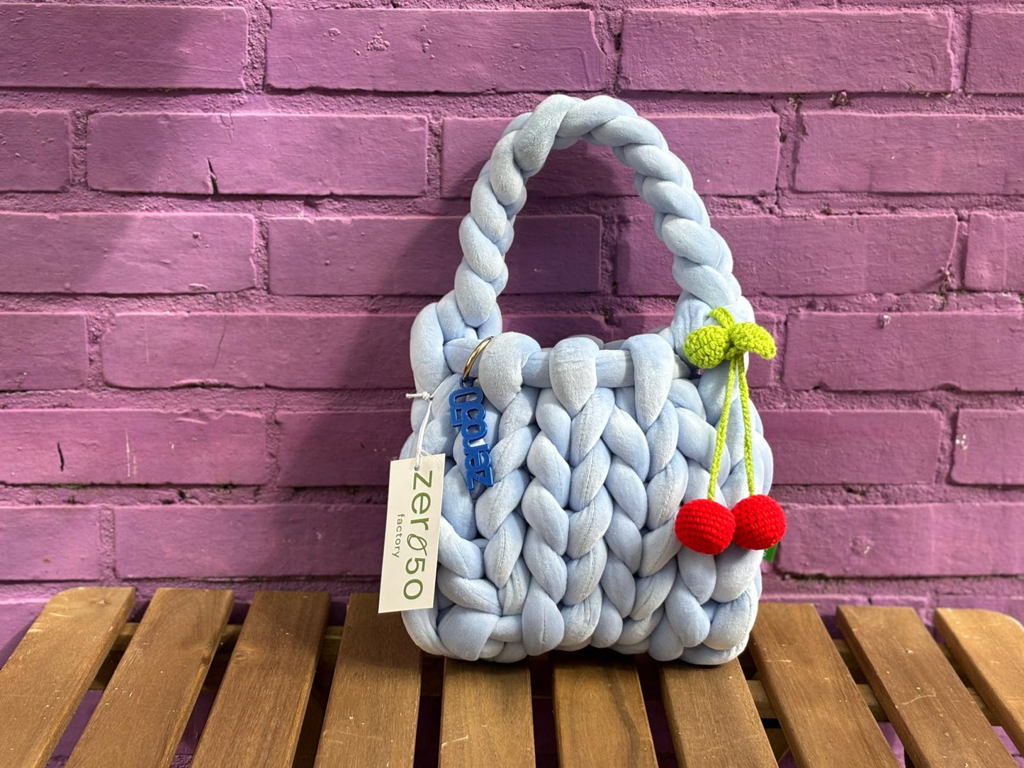 Chunky Velvet Bag Workshop Kit - Make Your Own At Home