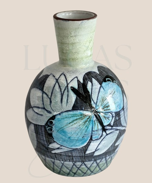 Vintage Tilgmans Sgraffito Vase