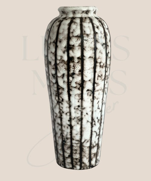 Vintage Earth Toned Ceramic Vase