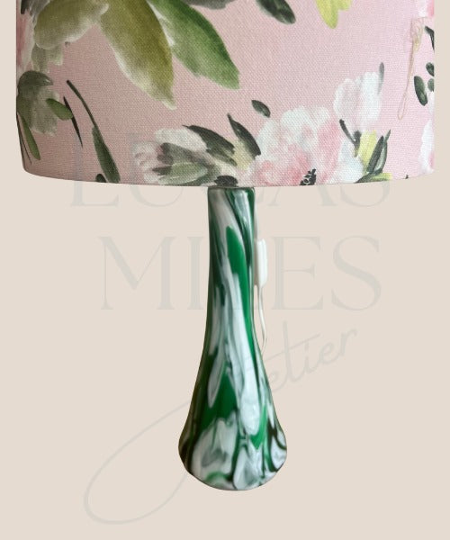 Italian Murano Glass Table Lamp