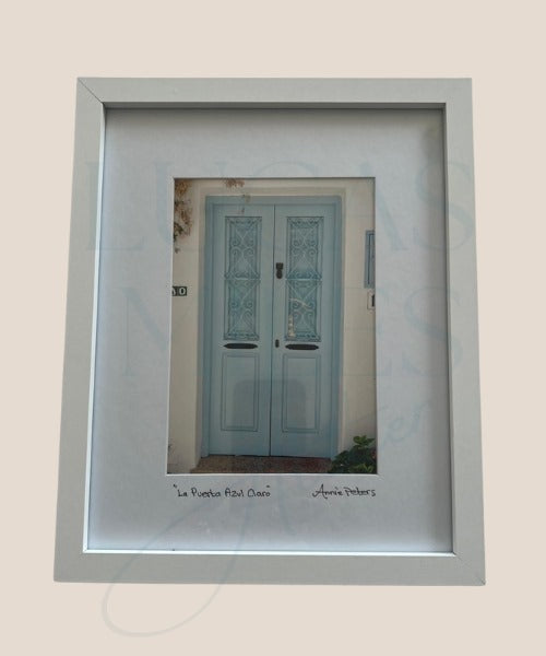 La Puerta Azul Claro - Spanish Collection by Annie Peters